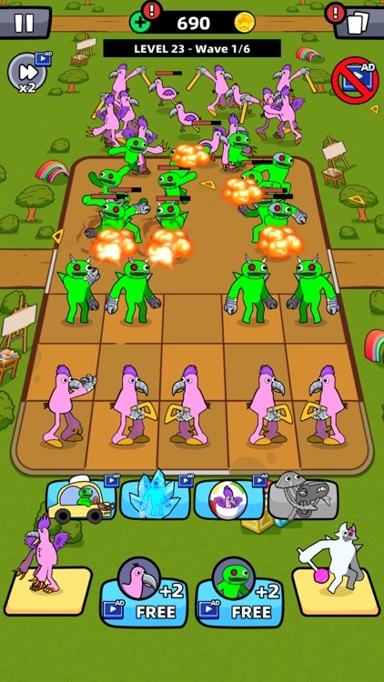 Merge Defense - Fusion Garden screenshot-3