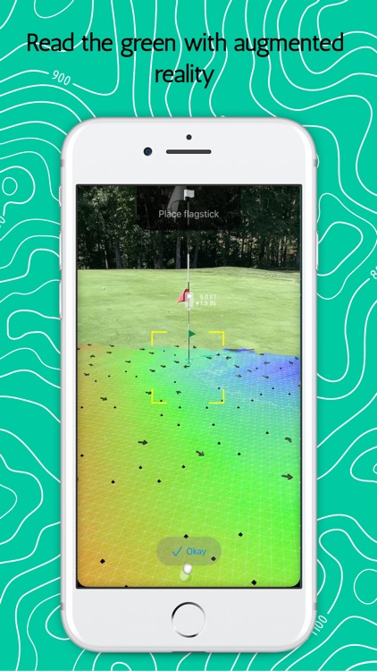 GreenMap AR Putt Reader