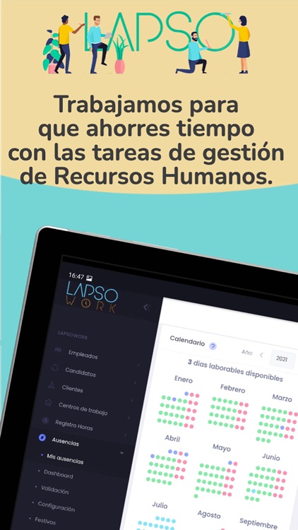 App Recursos Humanos Lapsowork screenshot-0