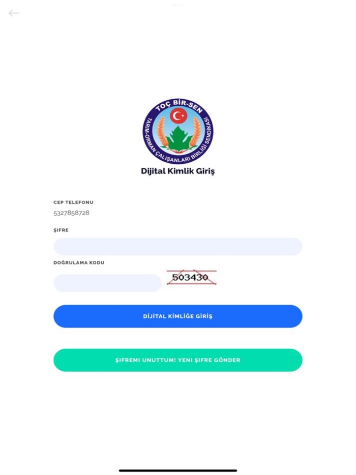 Toç Bir-Sen Dijital Kimlik