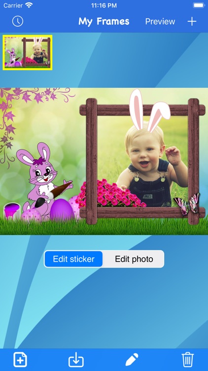 Easter frames - Frame It! screenshot-3