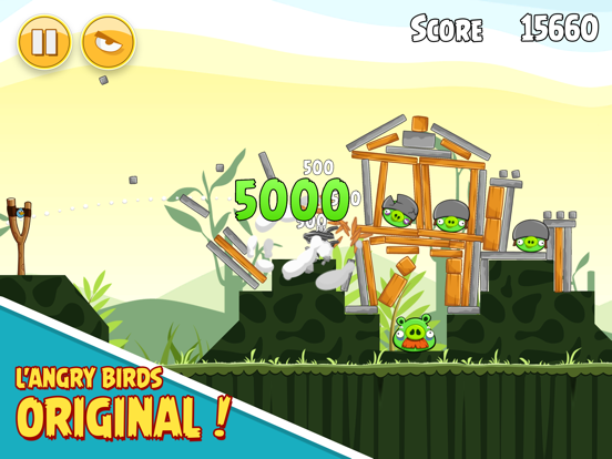 Rovio Classics: Angry Birds iPad captures décran