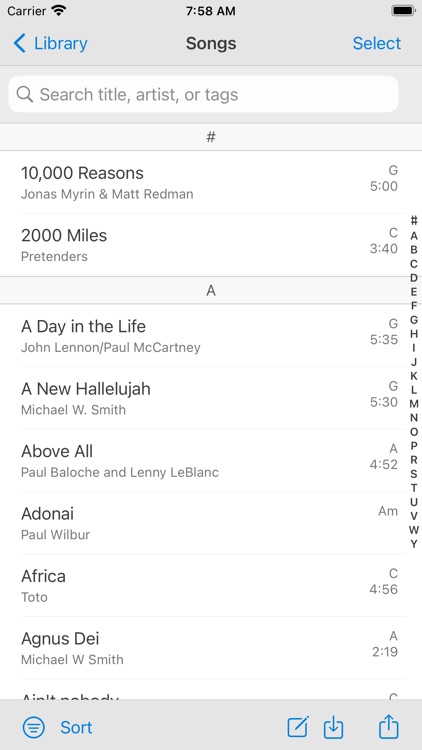 SongSheet Pro: Lyrics & Chords screenshot-3