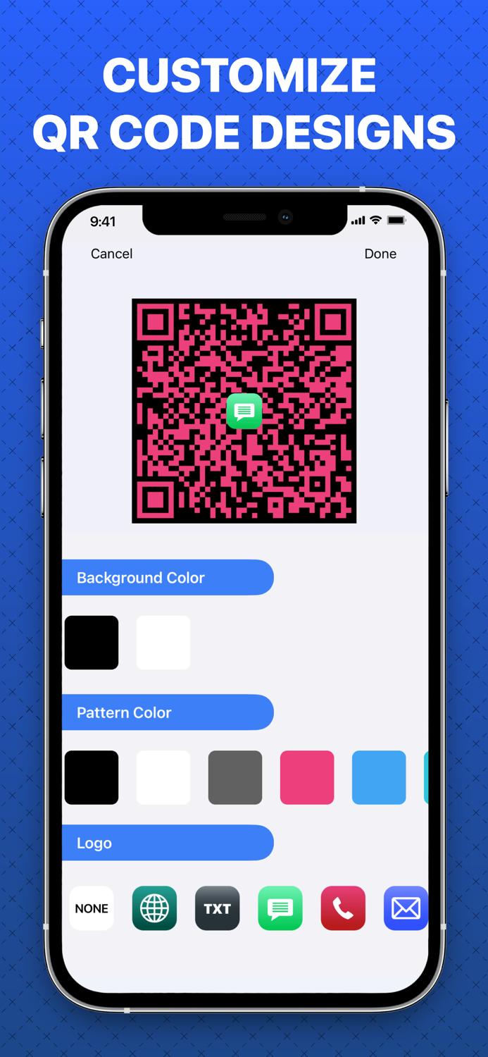 QR code  barcode reader ·