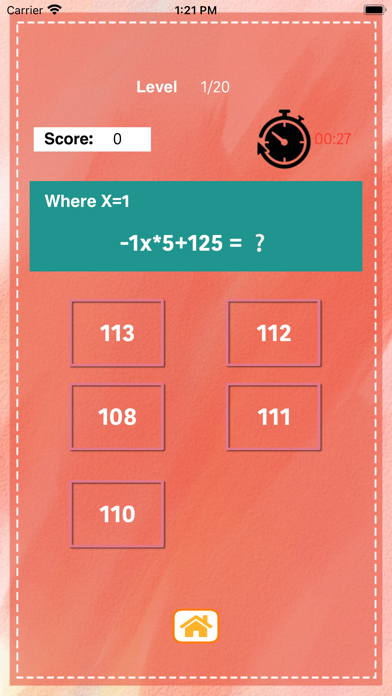 Screenshot #2 pour MyMathWorkout