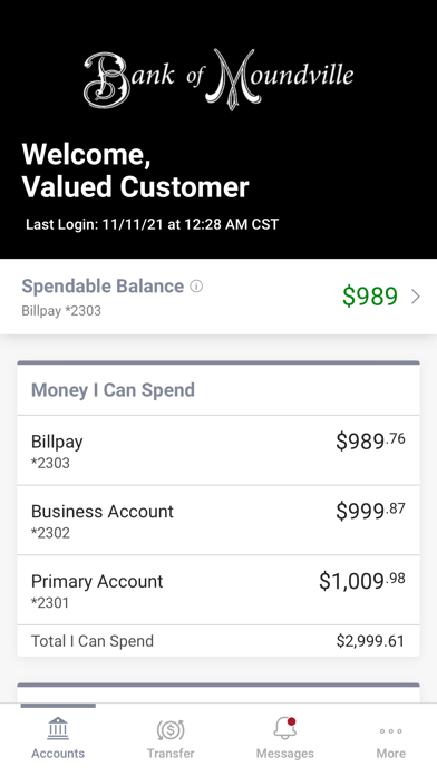 Bank of Moundville Mobile screenshot 3