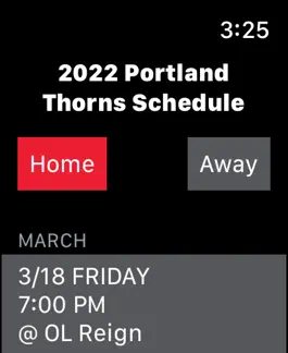 Game screenshot Portland Thorns Schedule mod apk