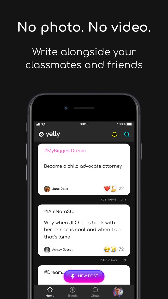 Yelly Tes études, tes potes