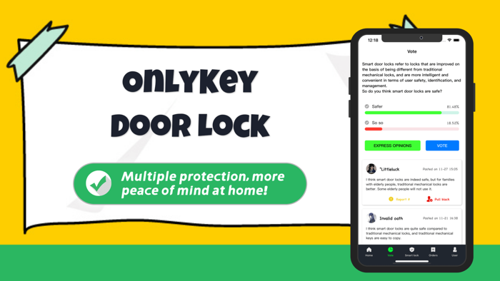 OnlyKey - Door Lock