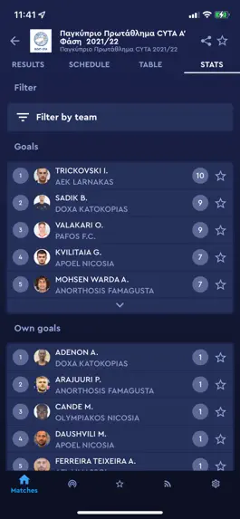 Game screenshot CFA Official App & Live Scores apk