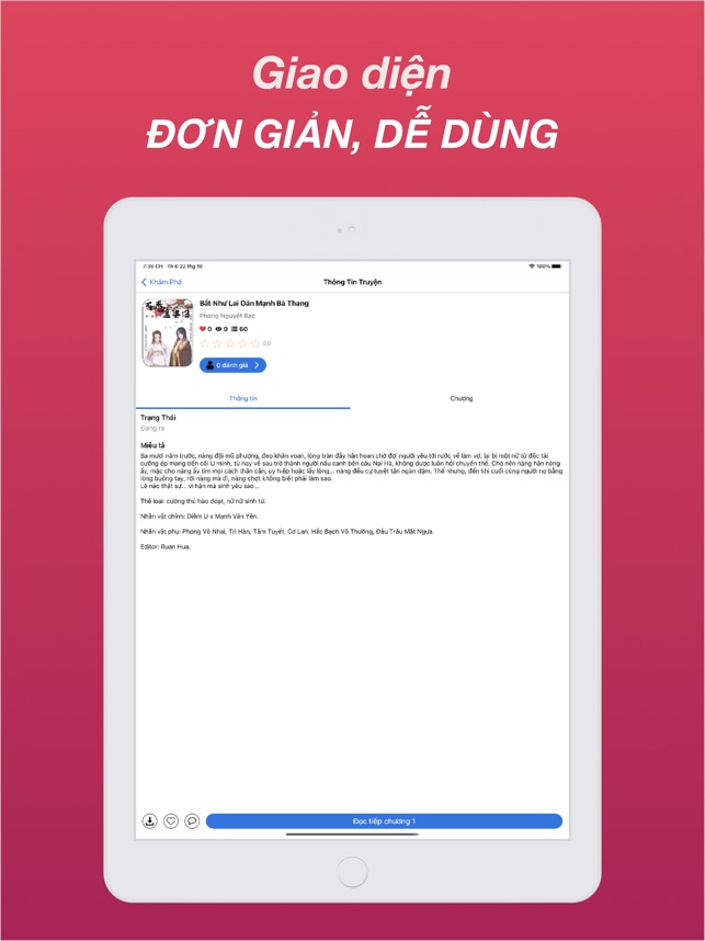 Truyện Full - Offline - Dịch