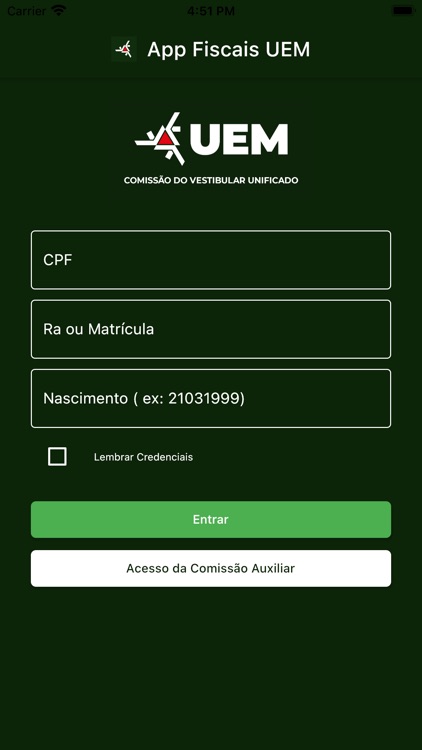 App Fiscais UEM