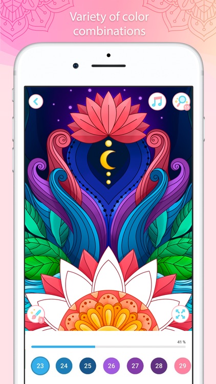 Color by Number – Mandala Book screenshot-3