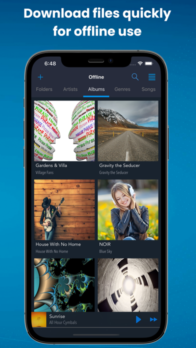 CloudBeats Offline Music iphone images
