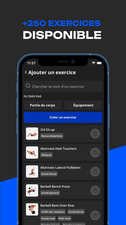 Gymix - Journal de musculation