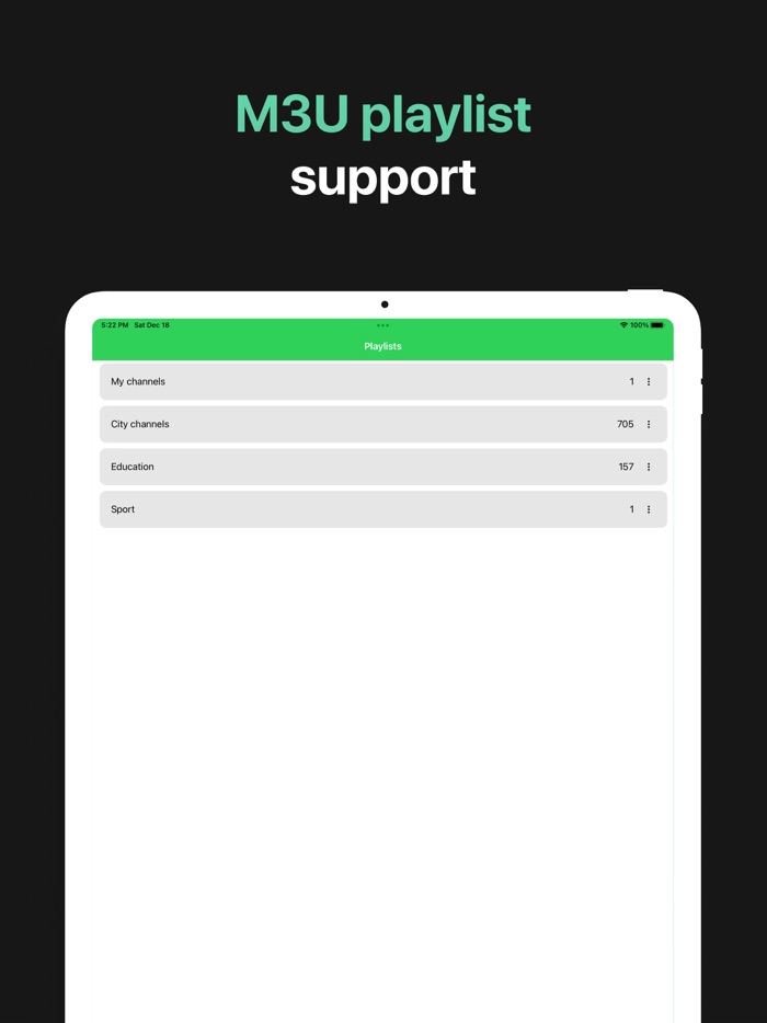 IPTV プレーヤー - テレビ視聴 TV