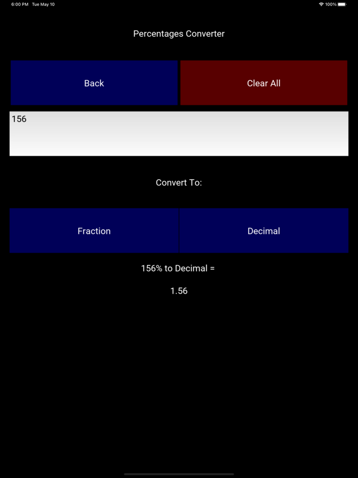 Percents Calculator - KSquared