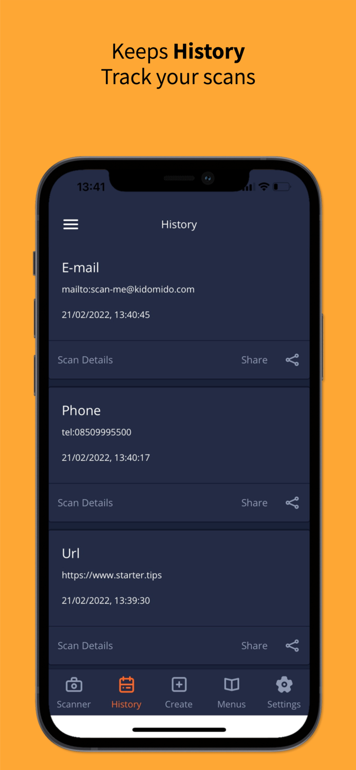 QR Menu Barcode Maker Creator