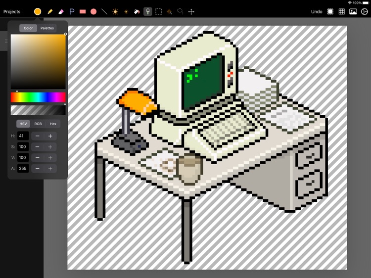 Pixen - pixel art editor screenshot-3