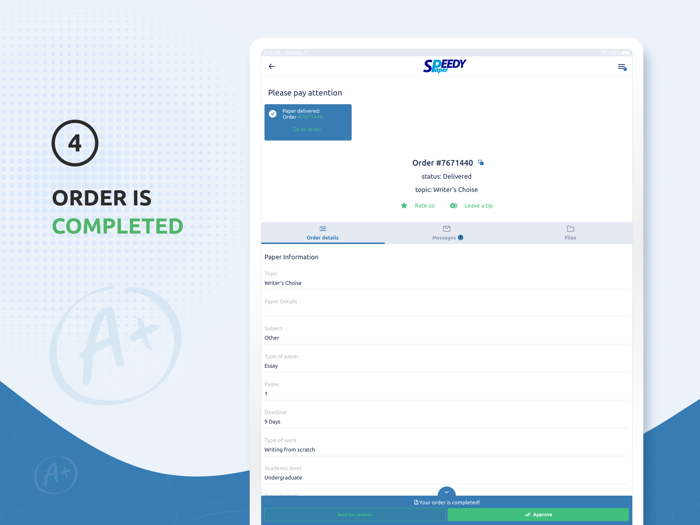Speedy Paper Essay  Homework