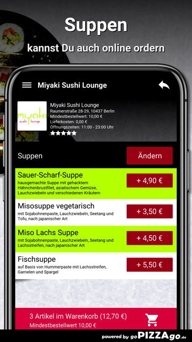 Miyaki Sushi Lounge Berlin screenshot 5