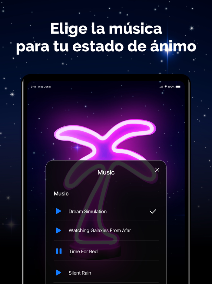 Soothing night light projector