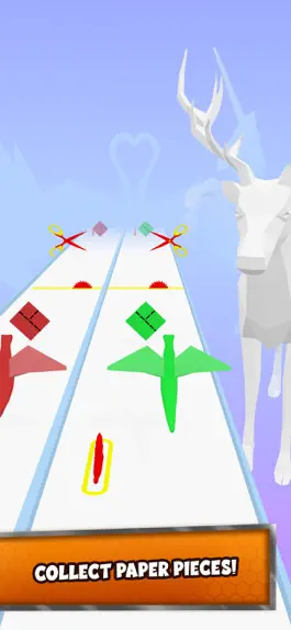 Game screenshot Origami Run 3D hack