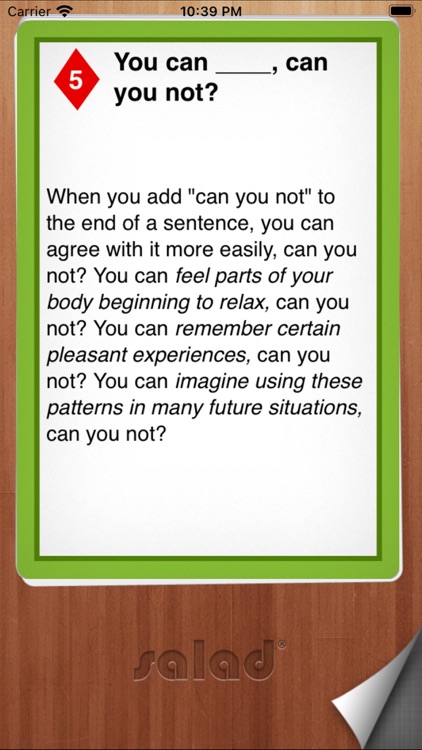 Salad Card Decks