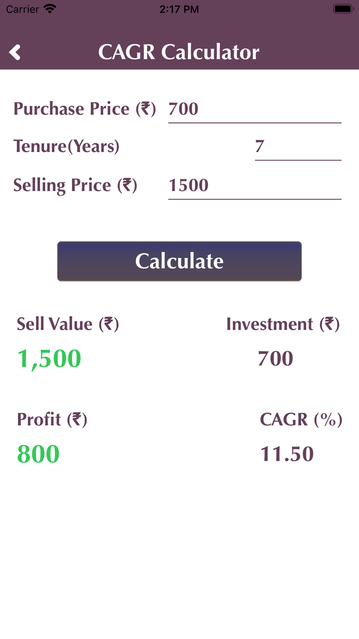 Lumpsum Investment Calculator