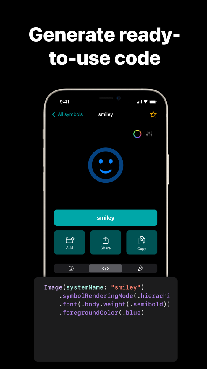 All The Symbols SF Symbols