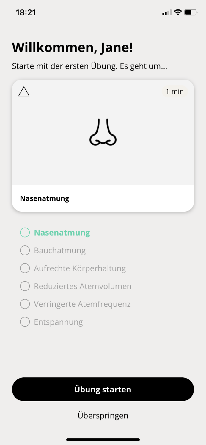 Qur - Individuelle Atemübungen