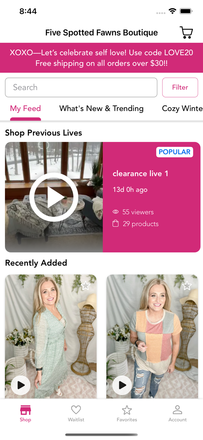 Five Spotted Fawns Boutique