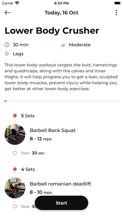 CustomFit Training Coach screenshot-3