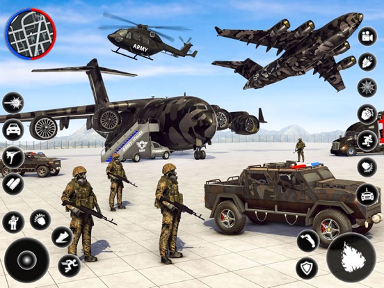 US Army Vehicle Transport Game screenshot 3