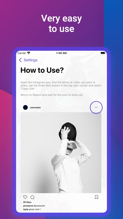 Repost Plus for Instasave screenshot-3