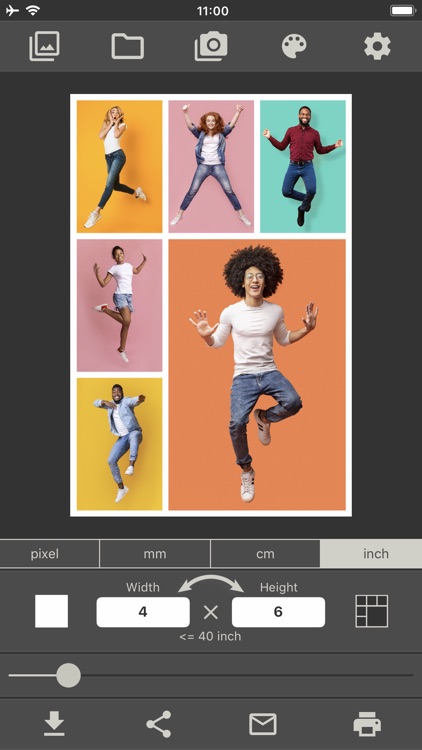 Photo Collage Make & Print PRO screenshot-4