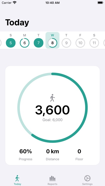 StepsBot - Steps Counter App