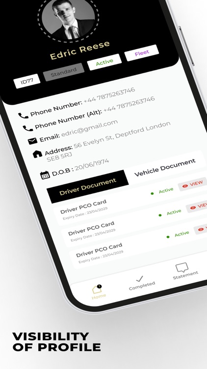 HCD Driver App