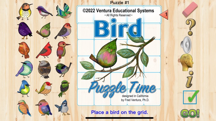 Bird Puzzle Time