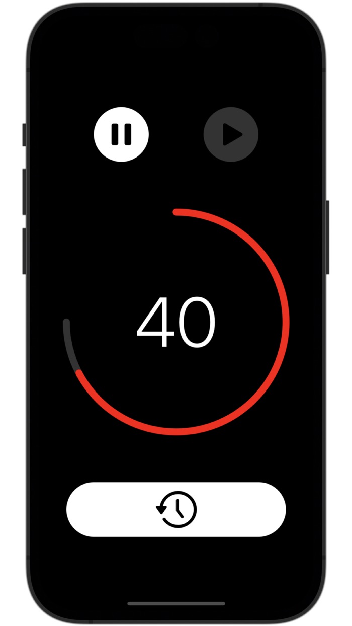 Eight Ball Stopwatch