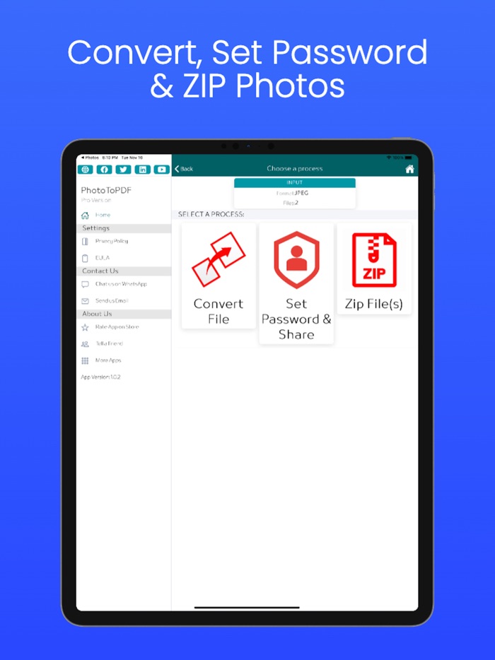 Aadhi - Convert Photo to PDF