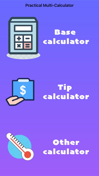Practical Multi-Calculator