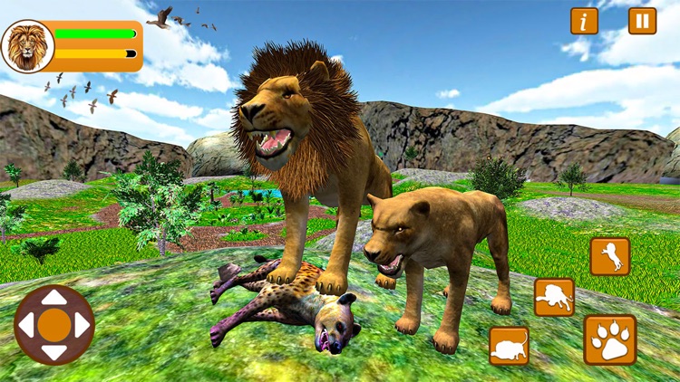 Lion Family King Simulator screenshot-3