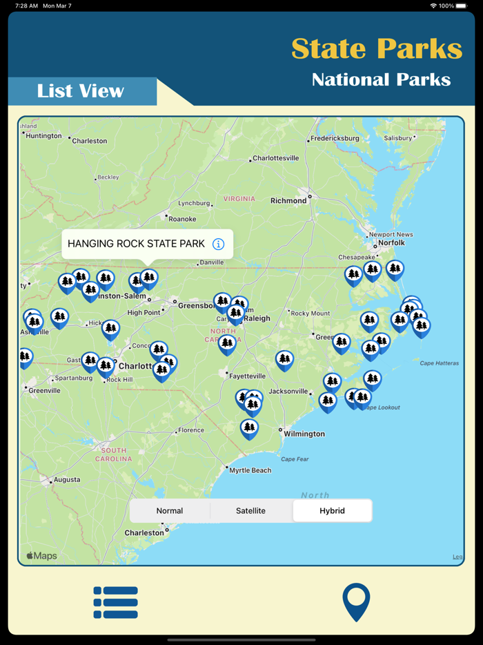 Best-North Carolina State Park