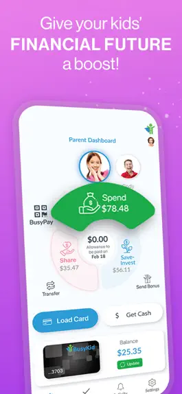 Game screenshot BusyKid: Debit Card Allowance mod apk
