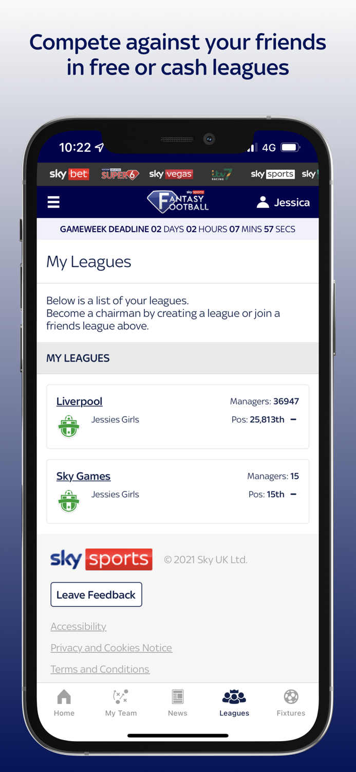 Sky Sports Fantasy Football