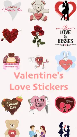 Game screenshot Valentine's - Love Stickers apk