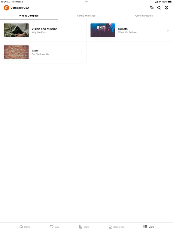 Compass Church USA screenshot 3
