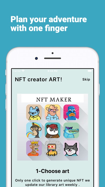 NFT maker and art & creator