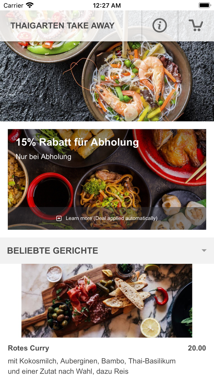 Thaigarten Take Away